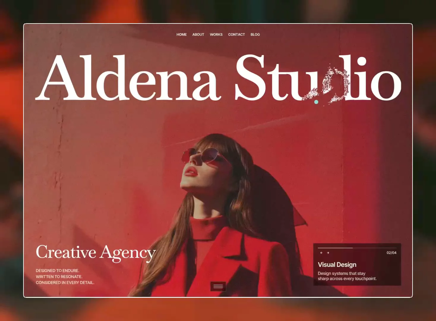 Aldena framer template