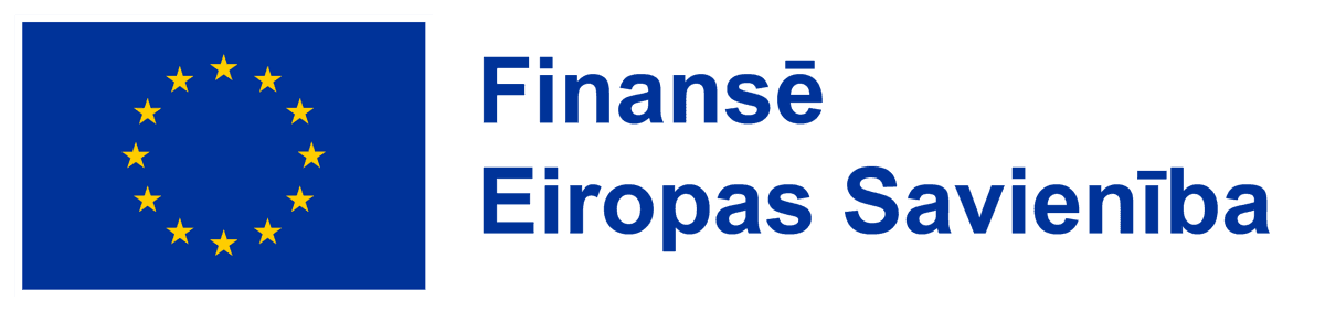 Finansē Eiropas Savienība logo