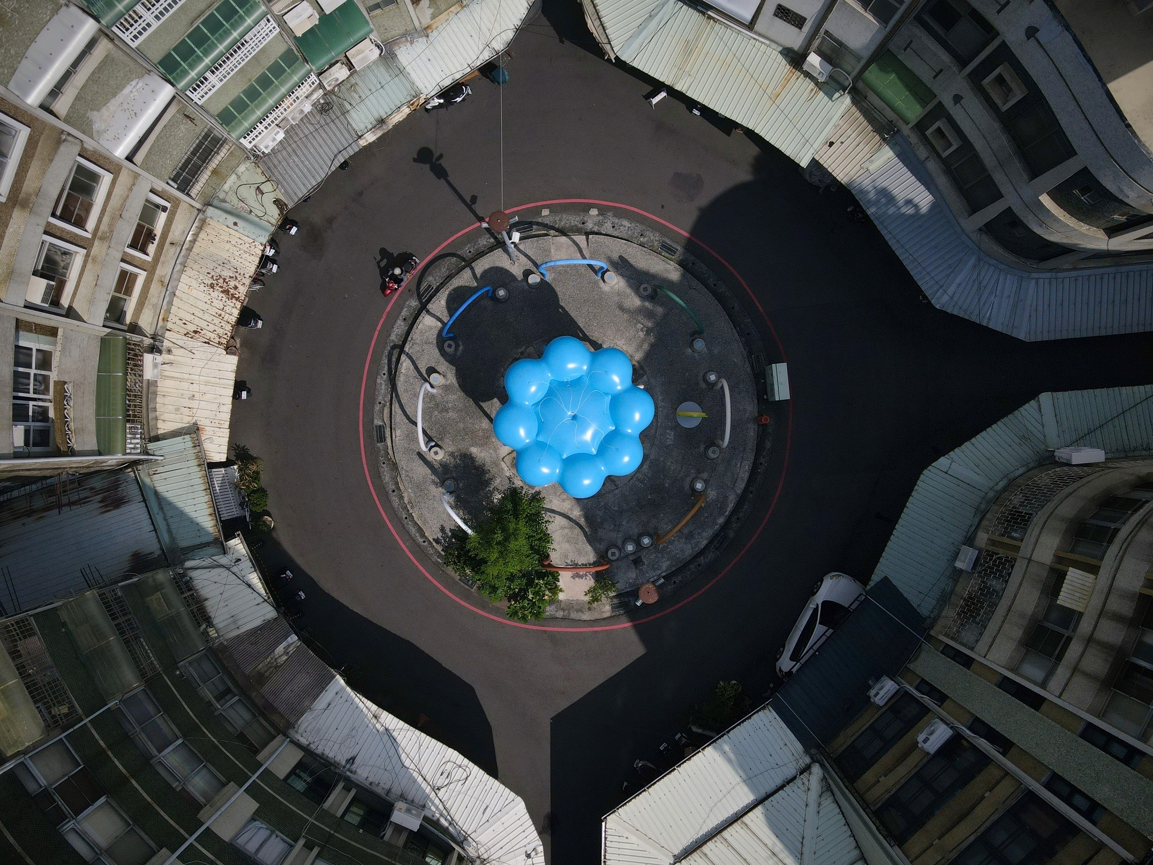 城市實驗 CODE - 第四屆嘉義有事青年節 串聯互動裝置 | installation | 嘉義市 | 3/3 TRIO DESIGN 三分之三設計
