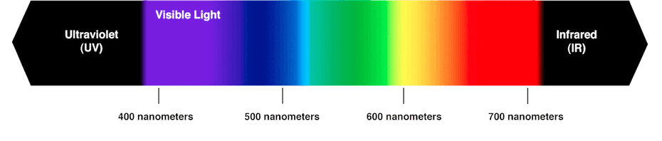 The visual spectrum