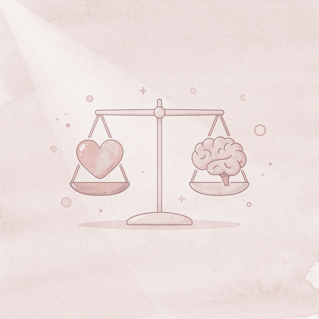 Balance scale icon representing the comparison between Farsi and Arabic writing systems