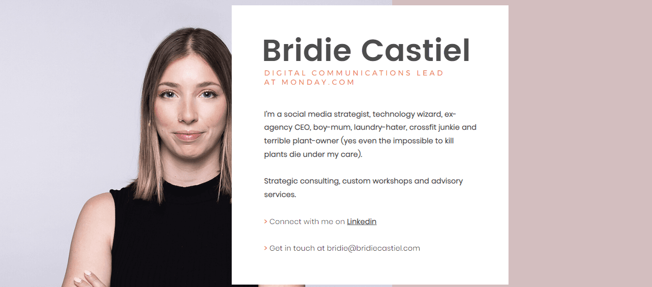 Bridie Castiel - Shortform Content Agency 