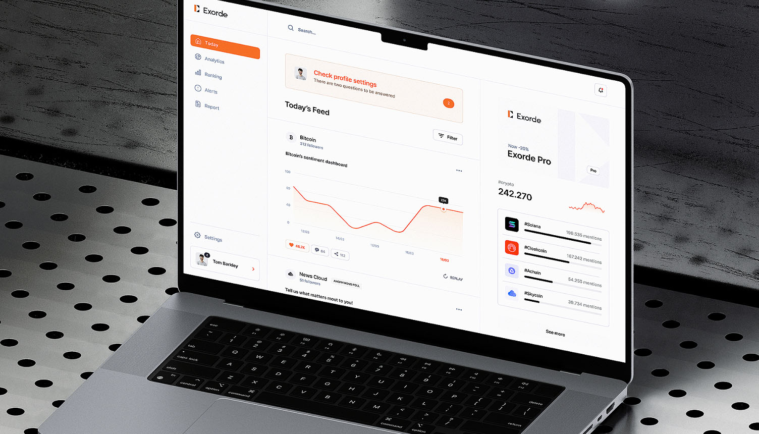 Exorde: real-time web sentiment analysis
