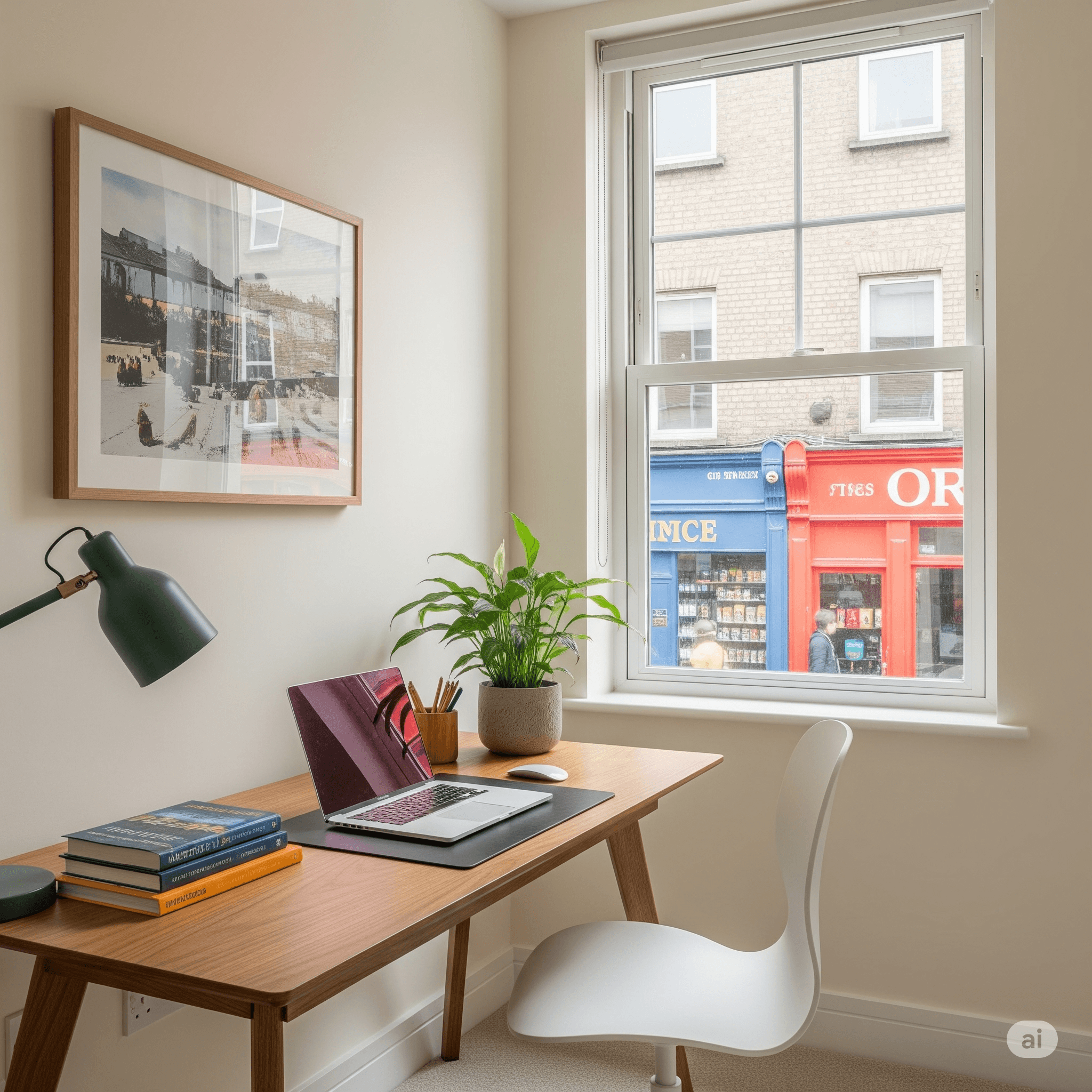 A Room with fresh paint