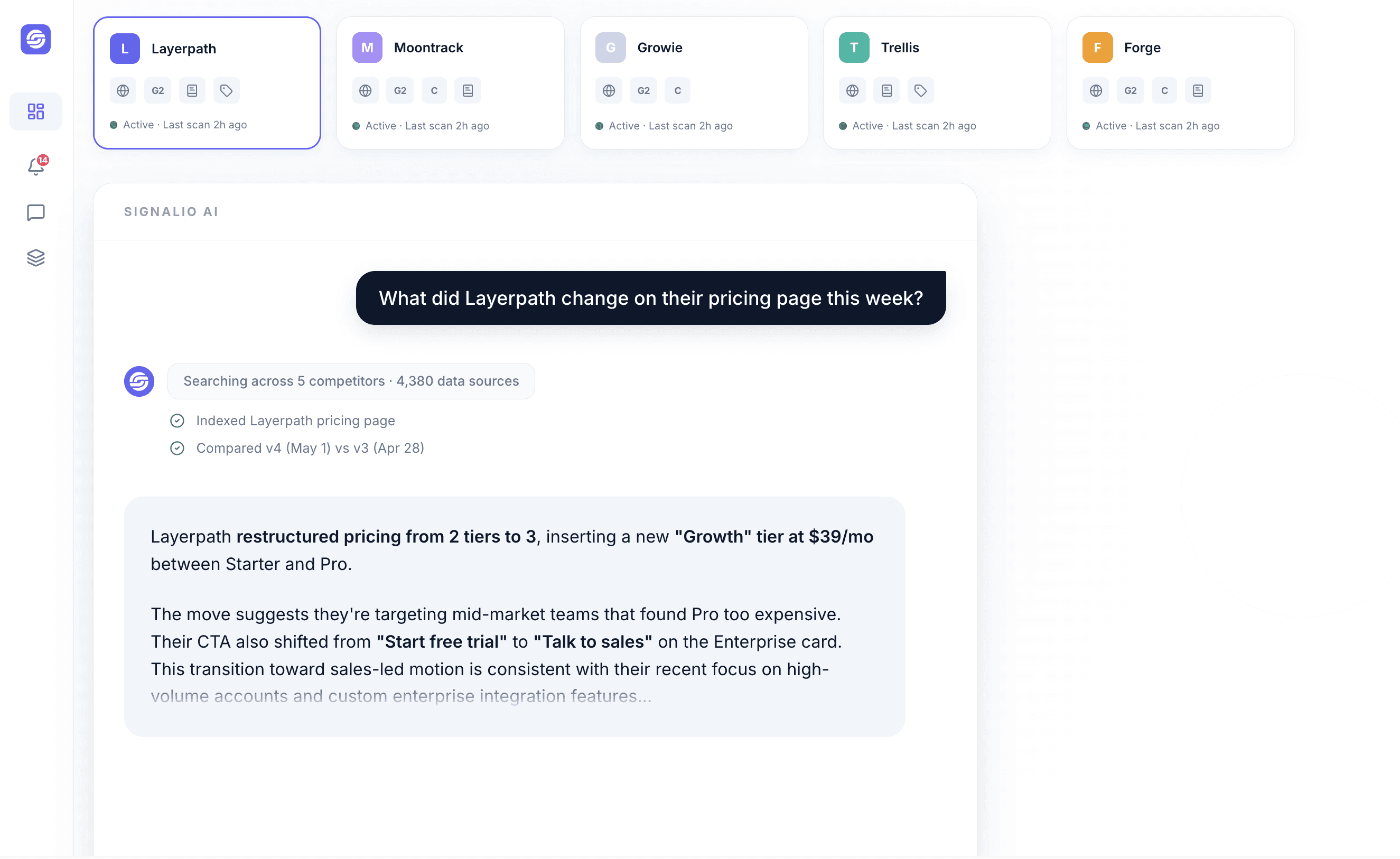 Screenshot ui app