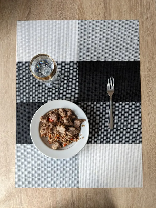 Blood Sugar Stabilization - balanced meal on the table