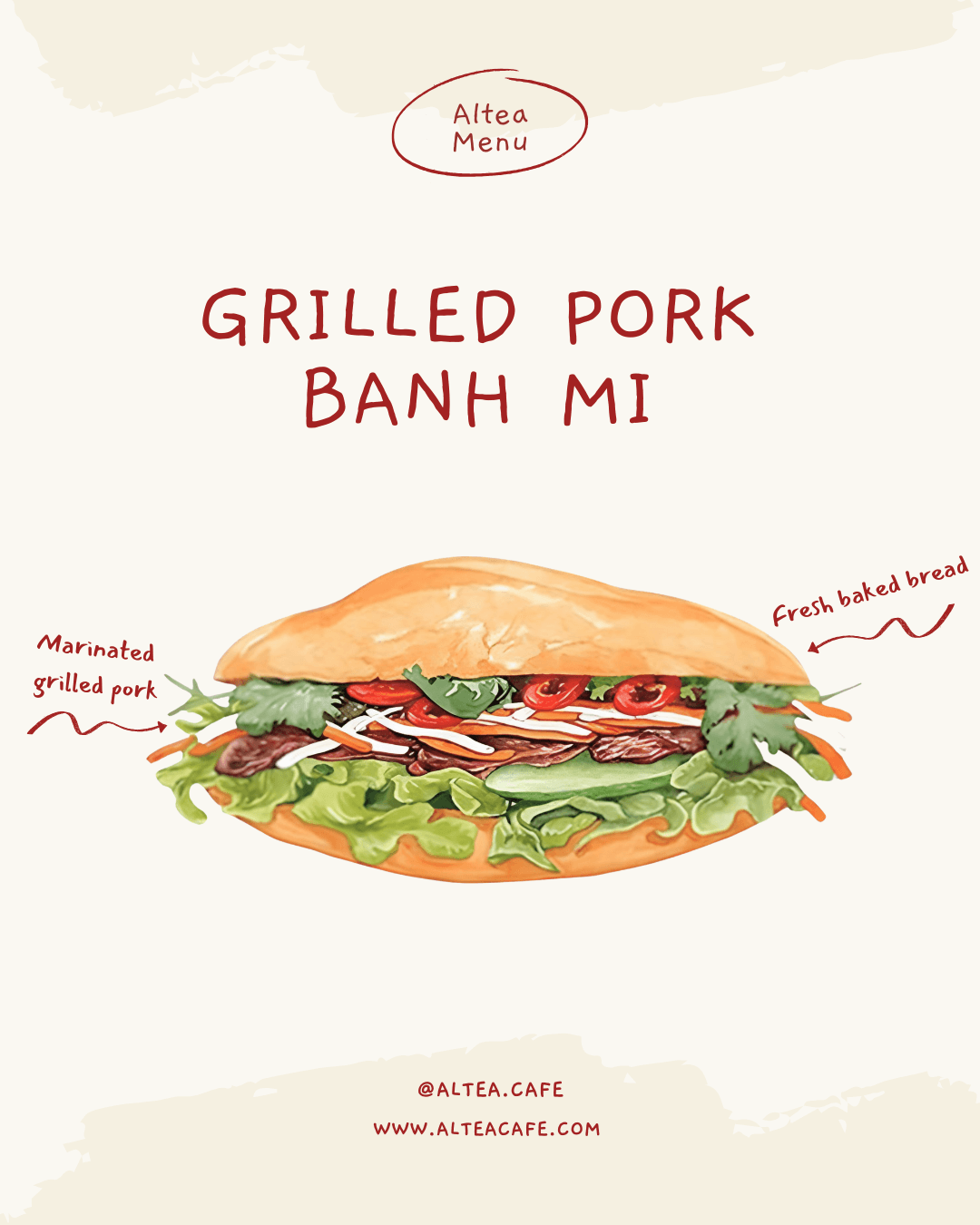 grilled pork banh mi