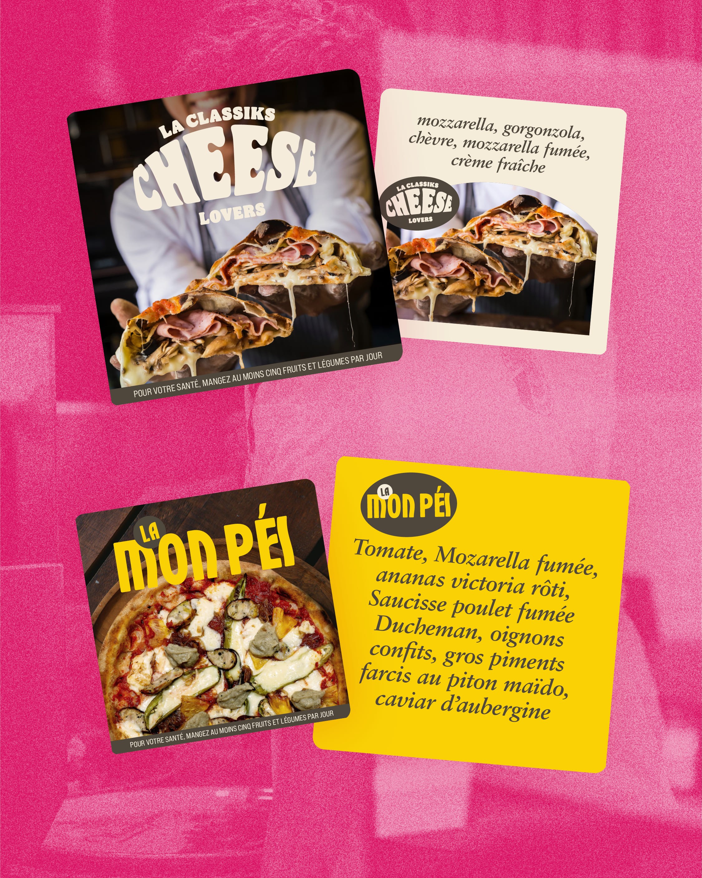 Post de pizzas spéciales