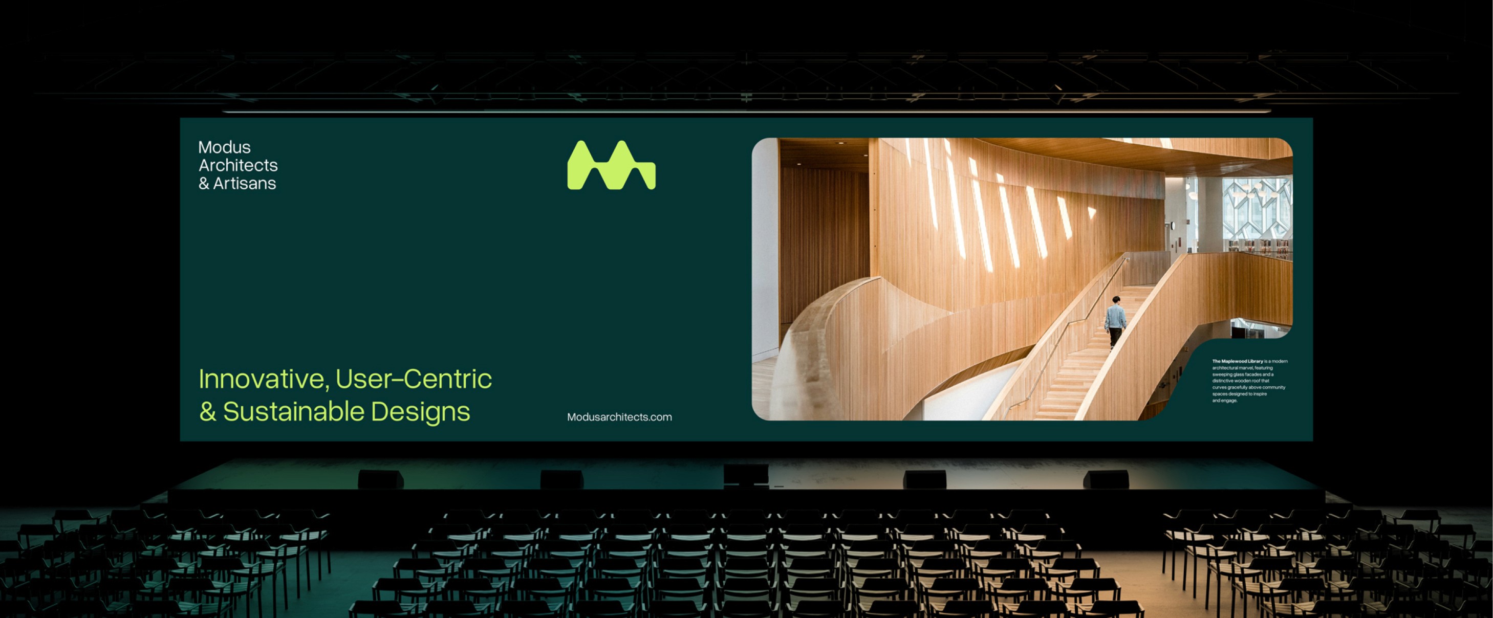 Event Screen design MAA by Typefool