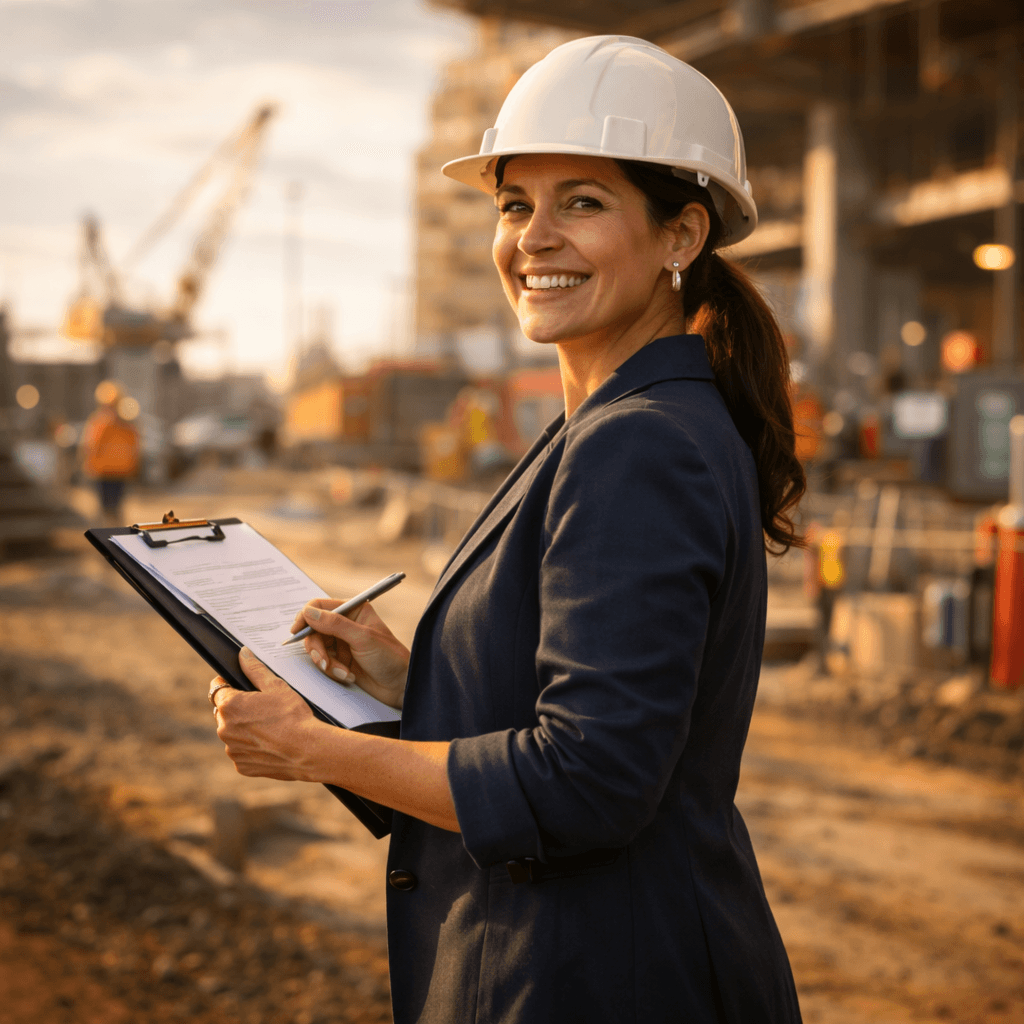 Woman at work
