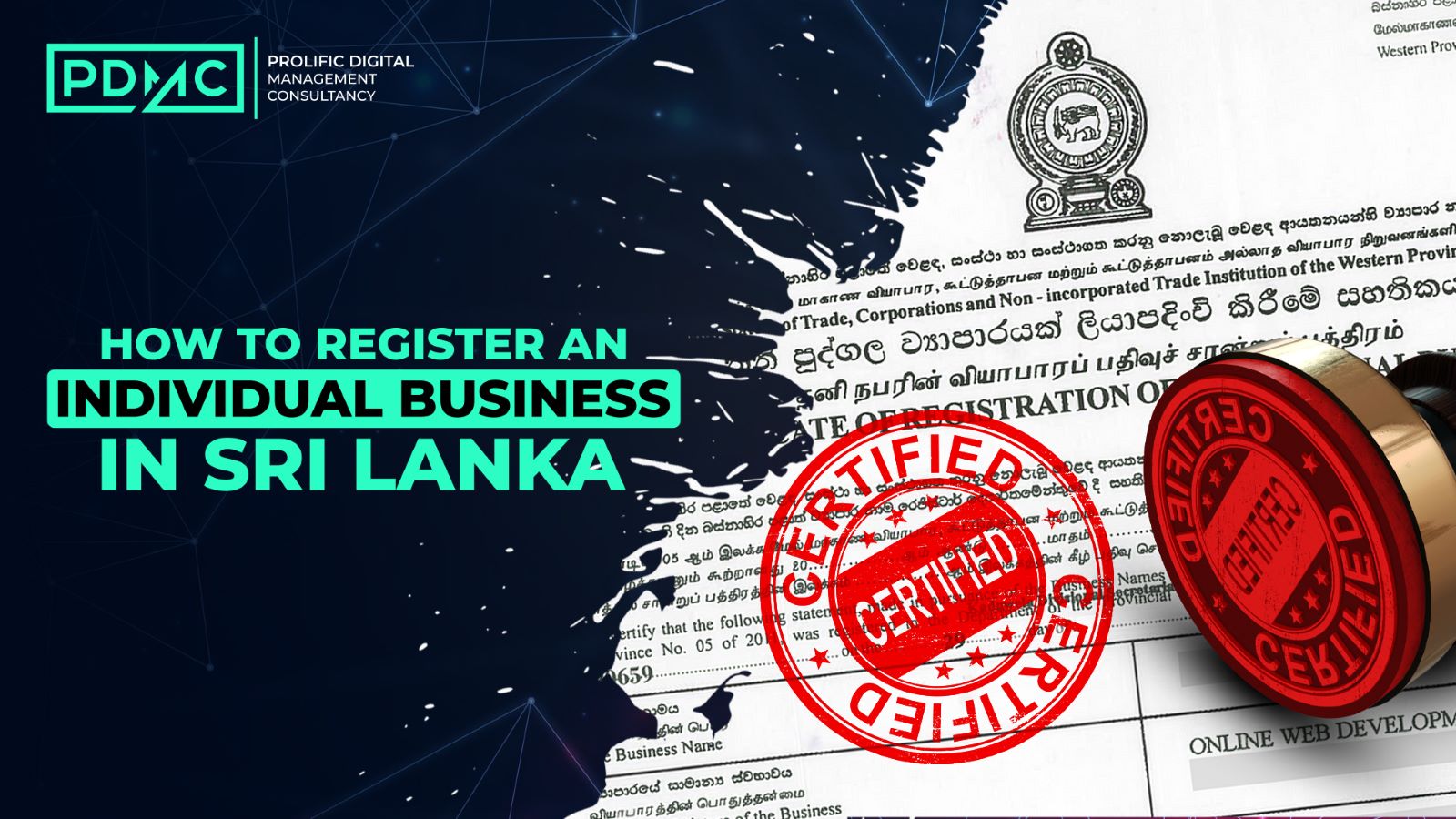 How to Register an Individual Business in Sri Lanka