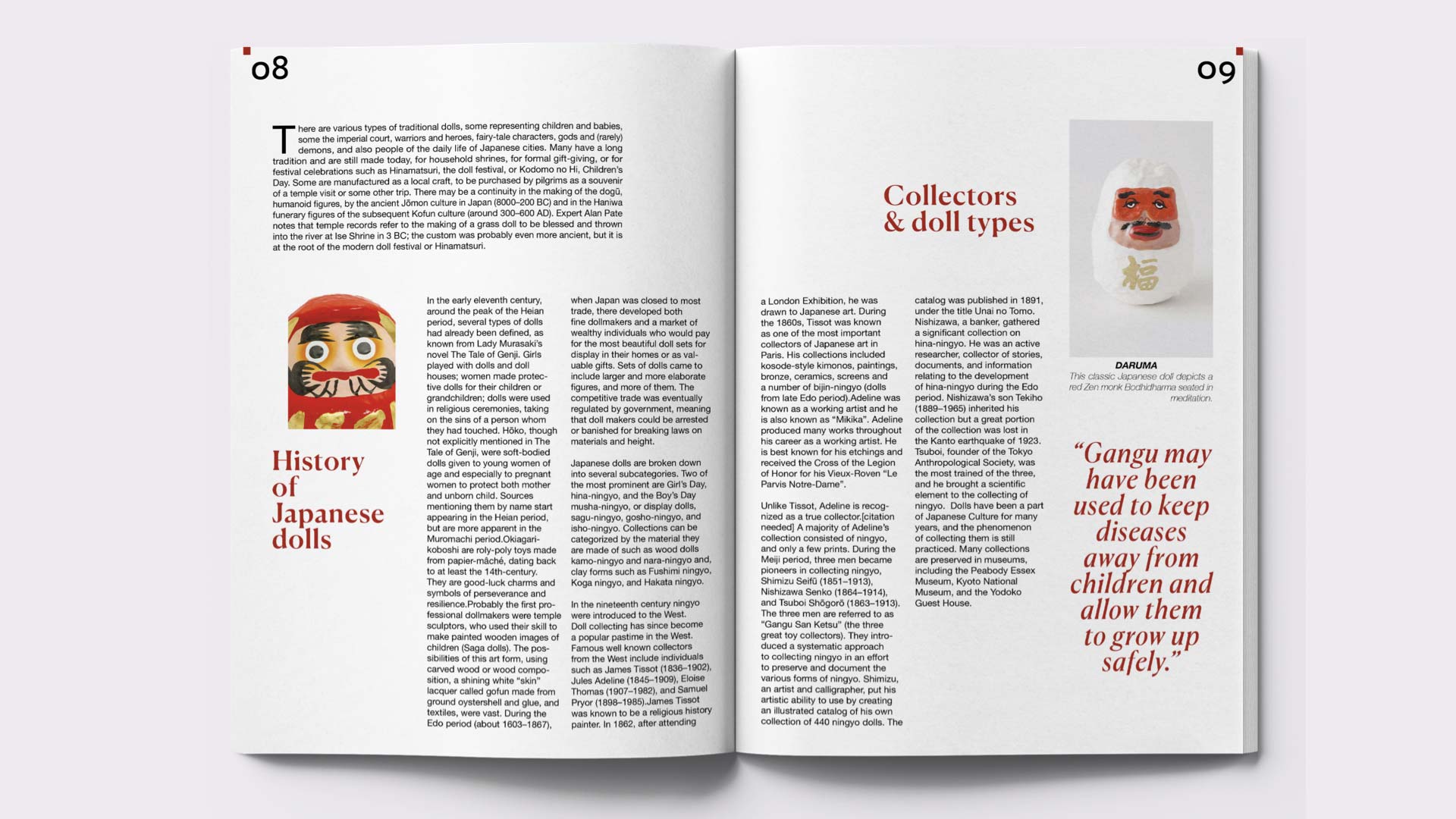 Zimeng Dong Gangu magazine layout