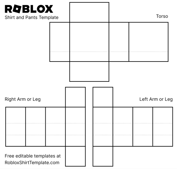 Roblox Shirt Template