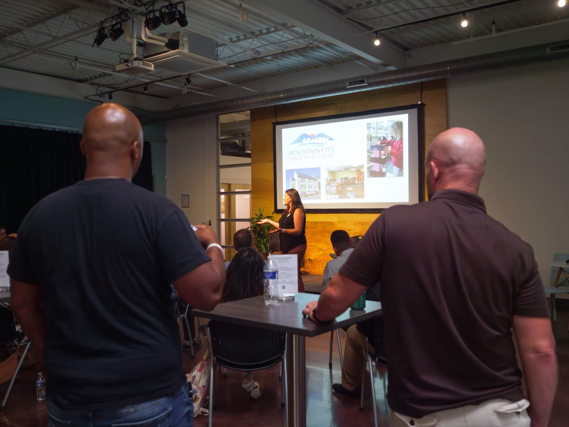photo of church small group for adaptive reuse