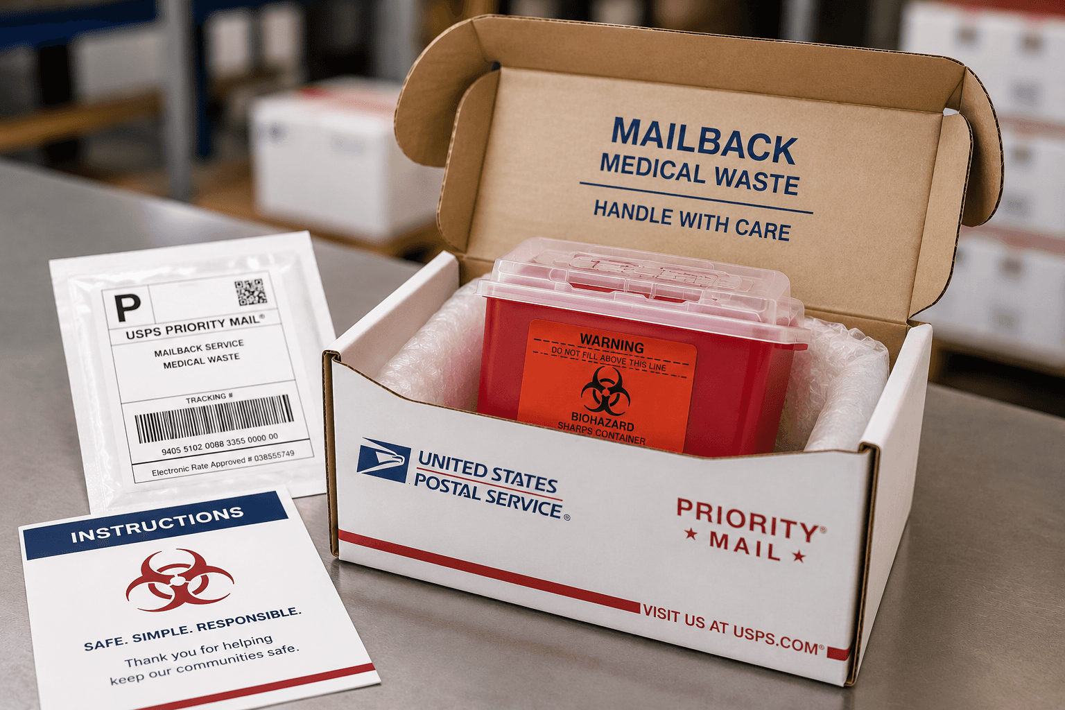 USPS Mailbacks