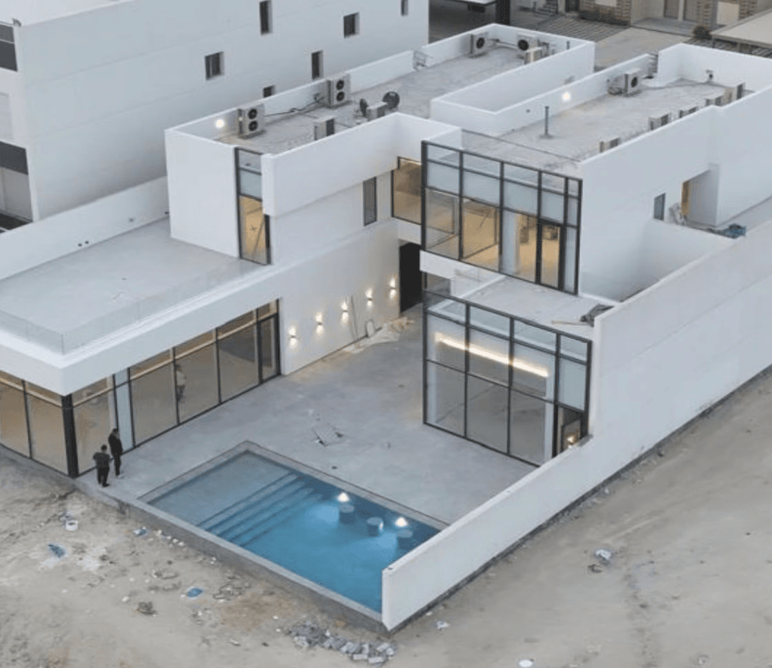 Commercial mall architecture