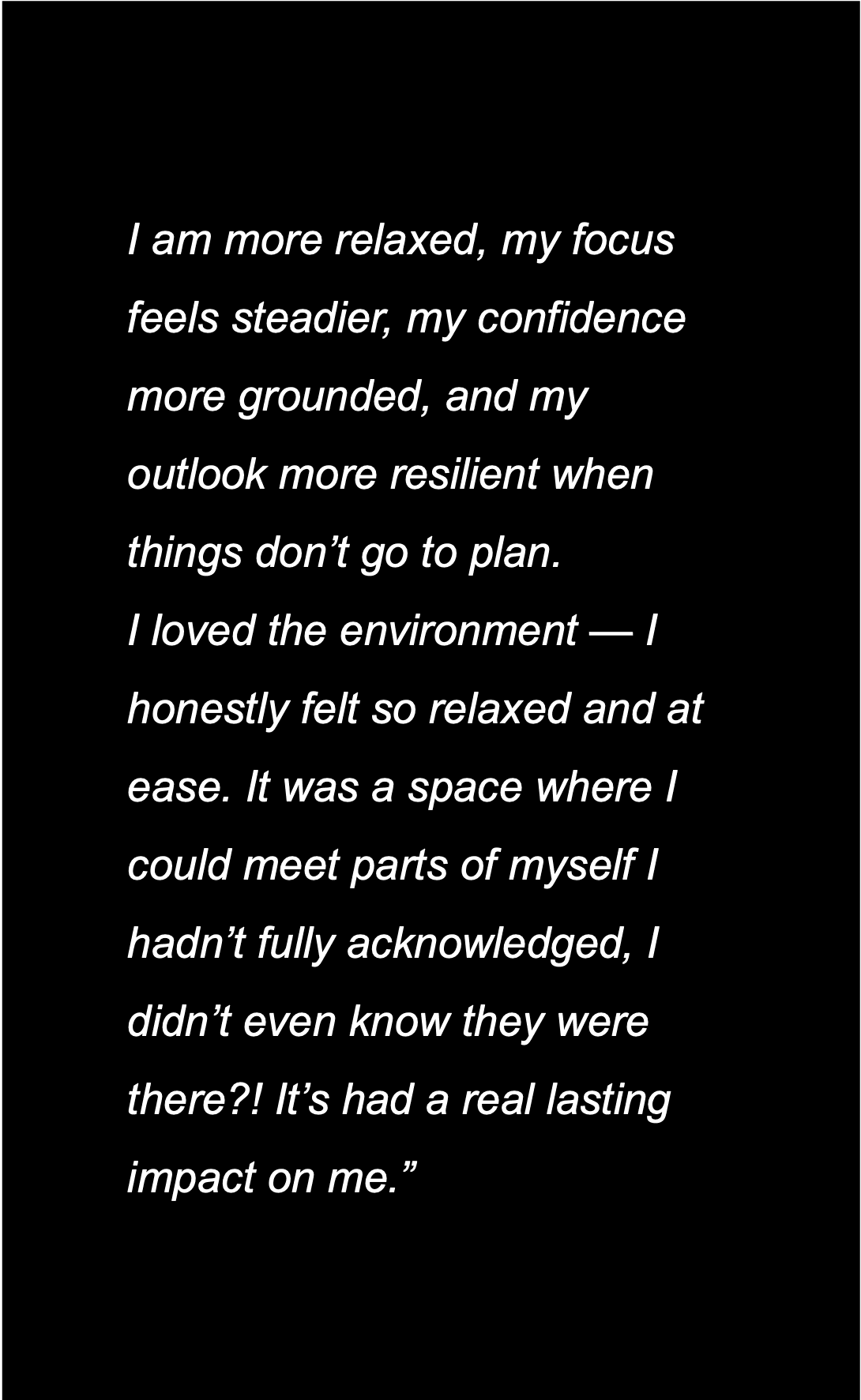 testimonial courtney tulloch