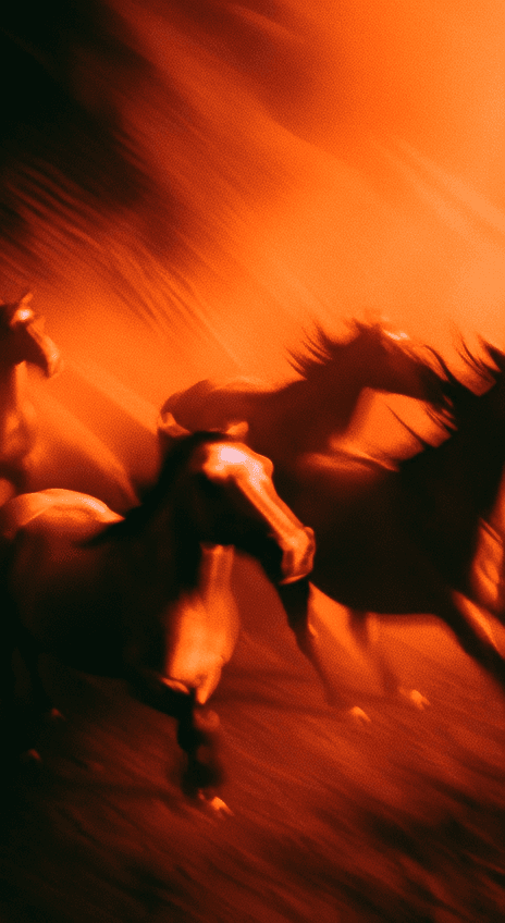 a moving blue fabric like object