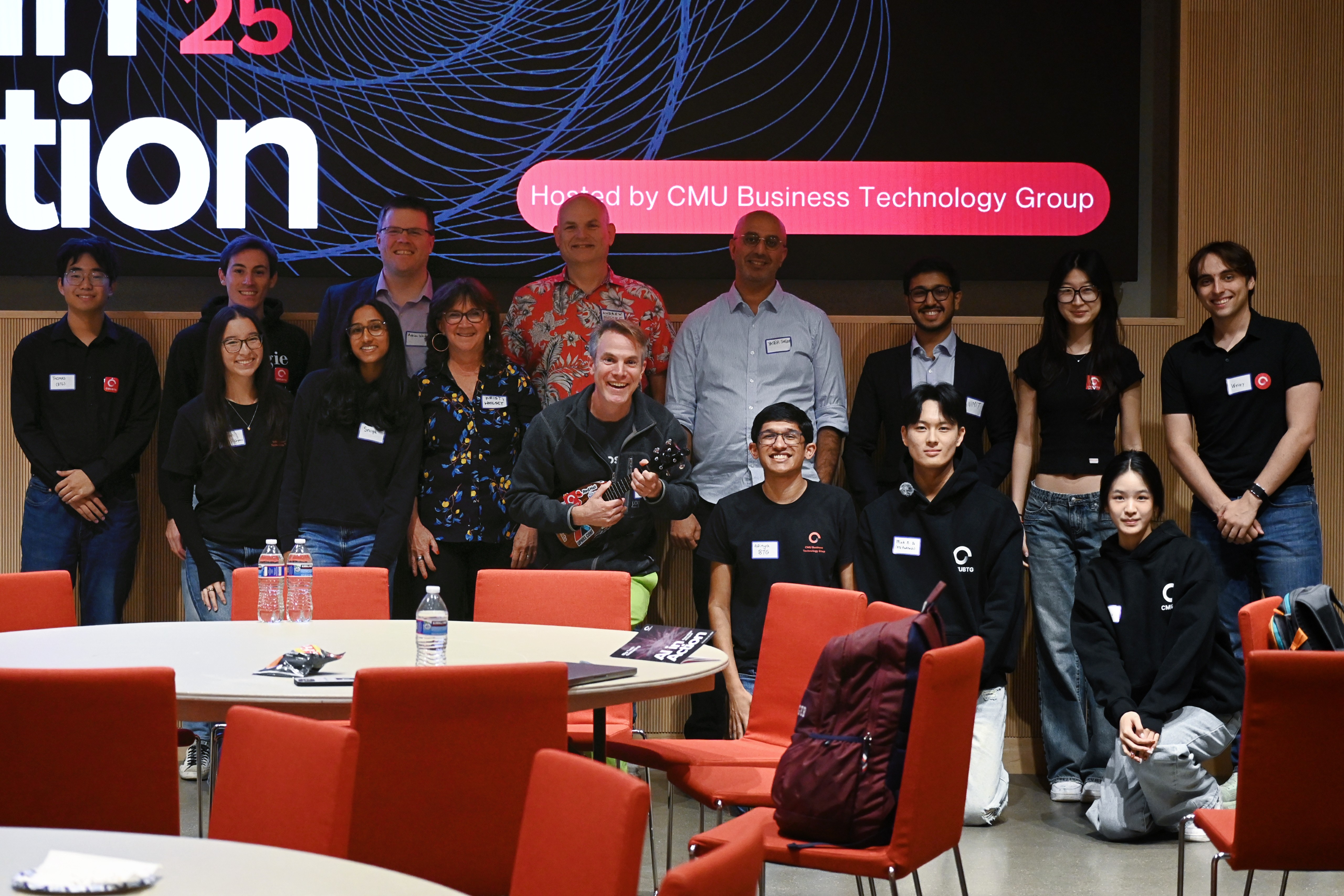 audience in a conference