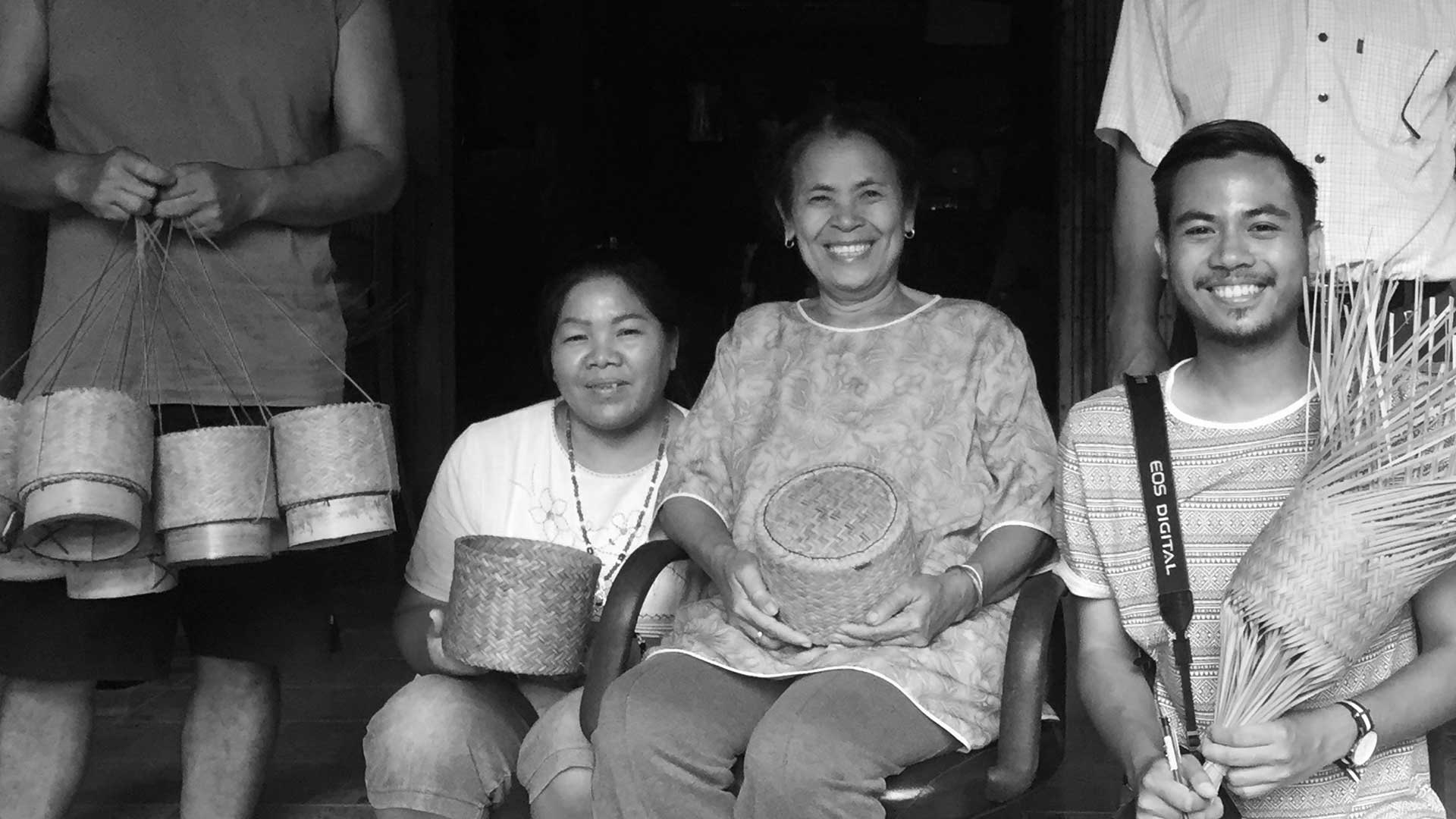 Kritbodee Chaicharoen with people