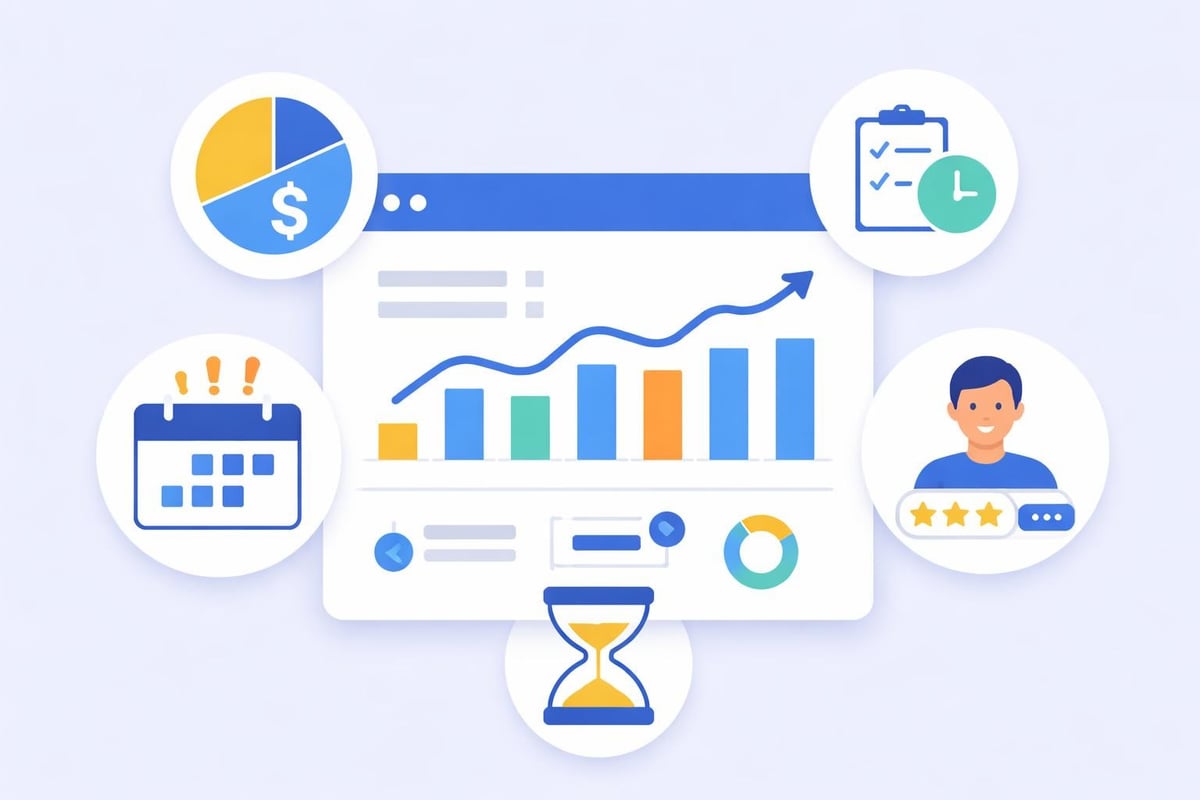 Schedule performance dashboard