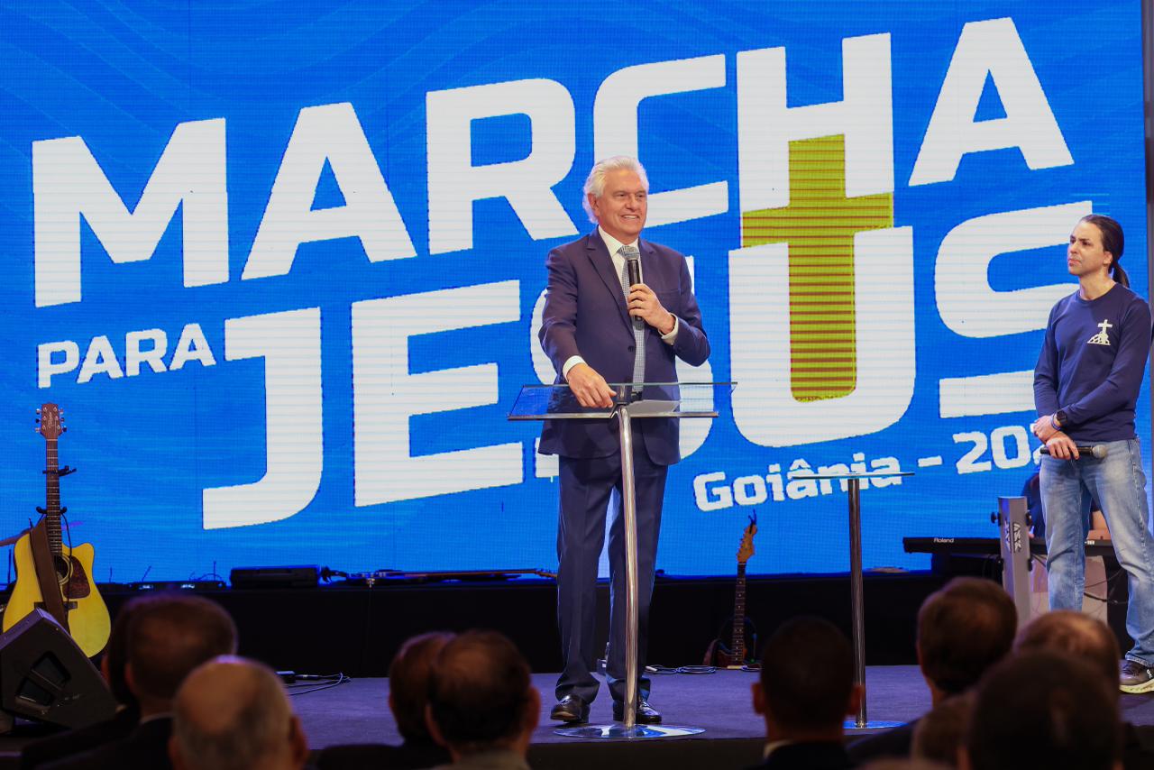 Caiado vai participar da Marcha para Jesus