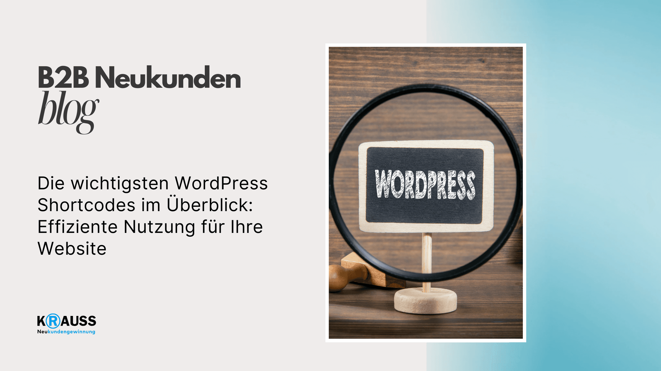 Die wichtigsten WordPress Shortcodes im Überblick: Effiziente Nutzung für Ihre Website