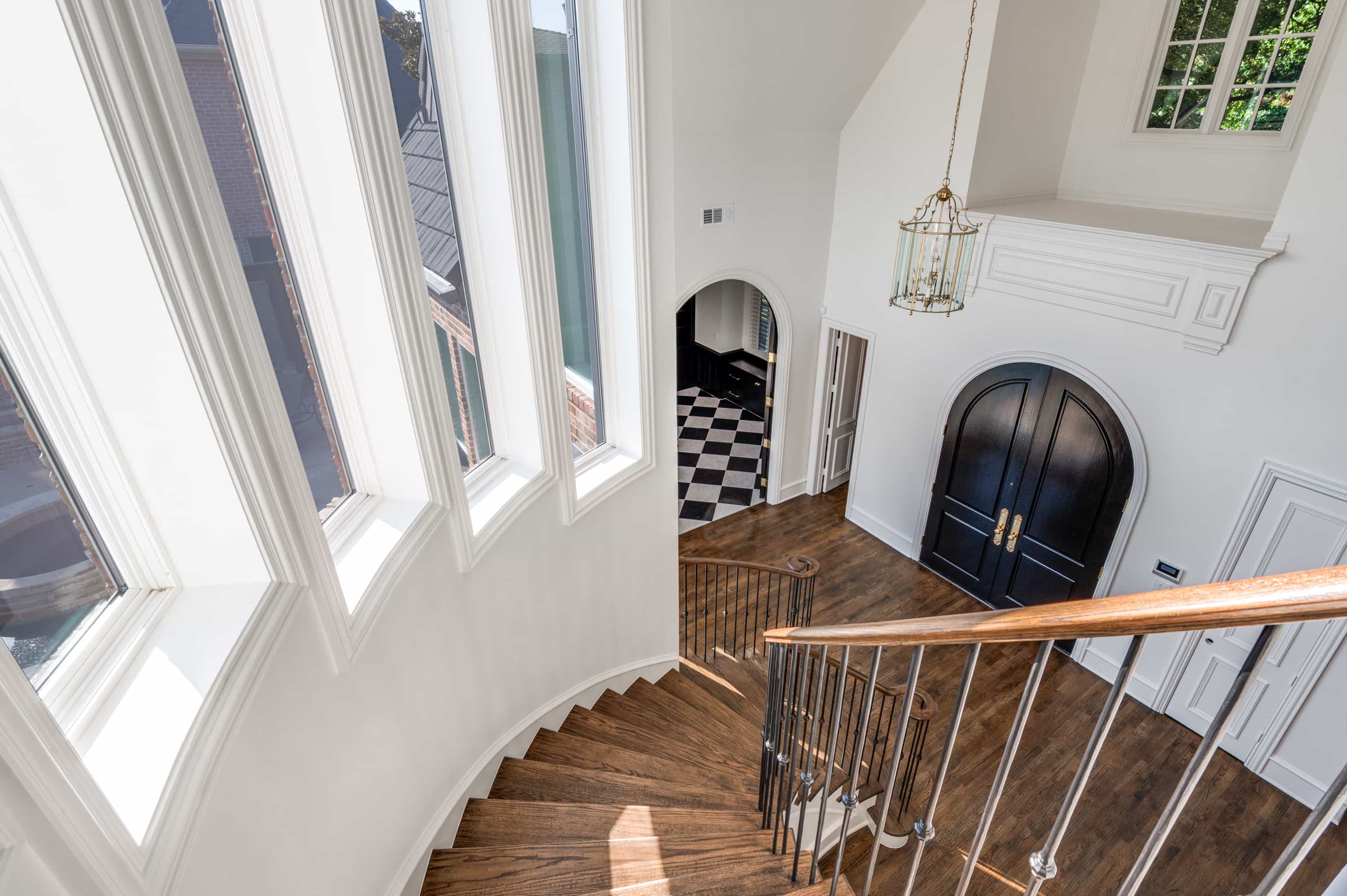 luxury stairwell remodel
