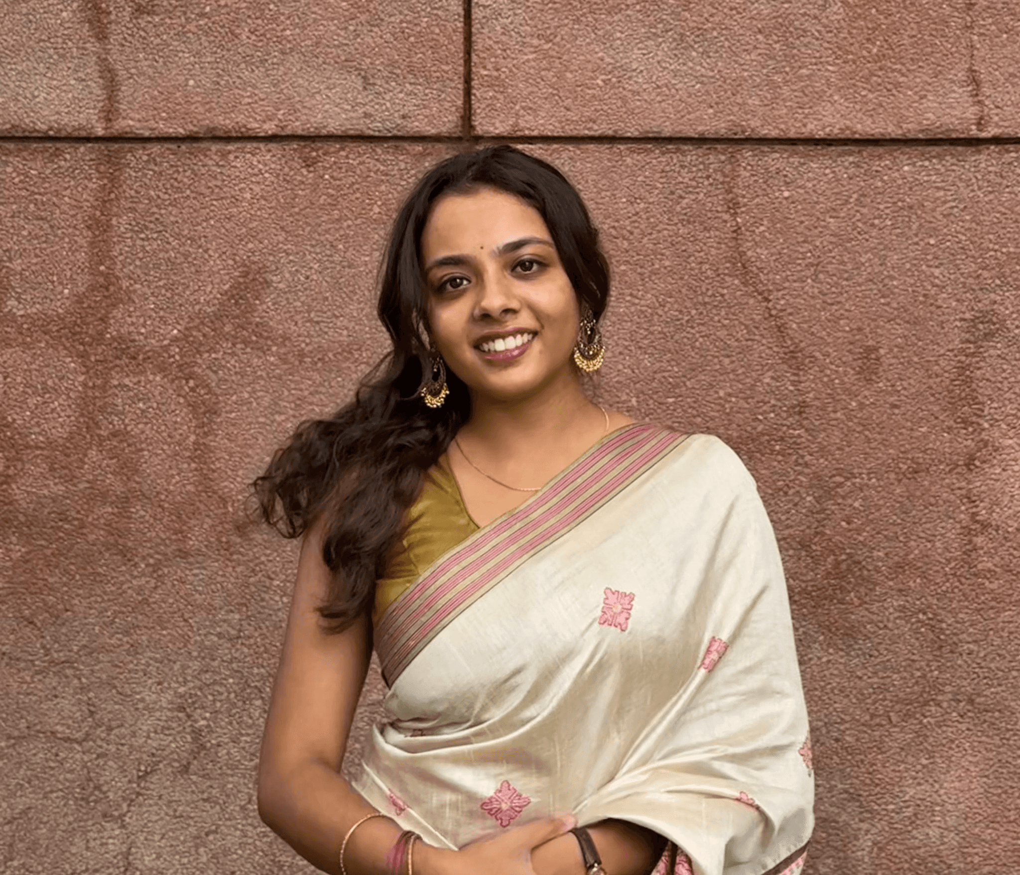 Portrait of portfolio creator – front view