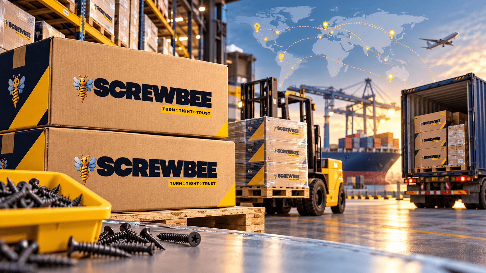 Drywall screw bulk supply and international export