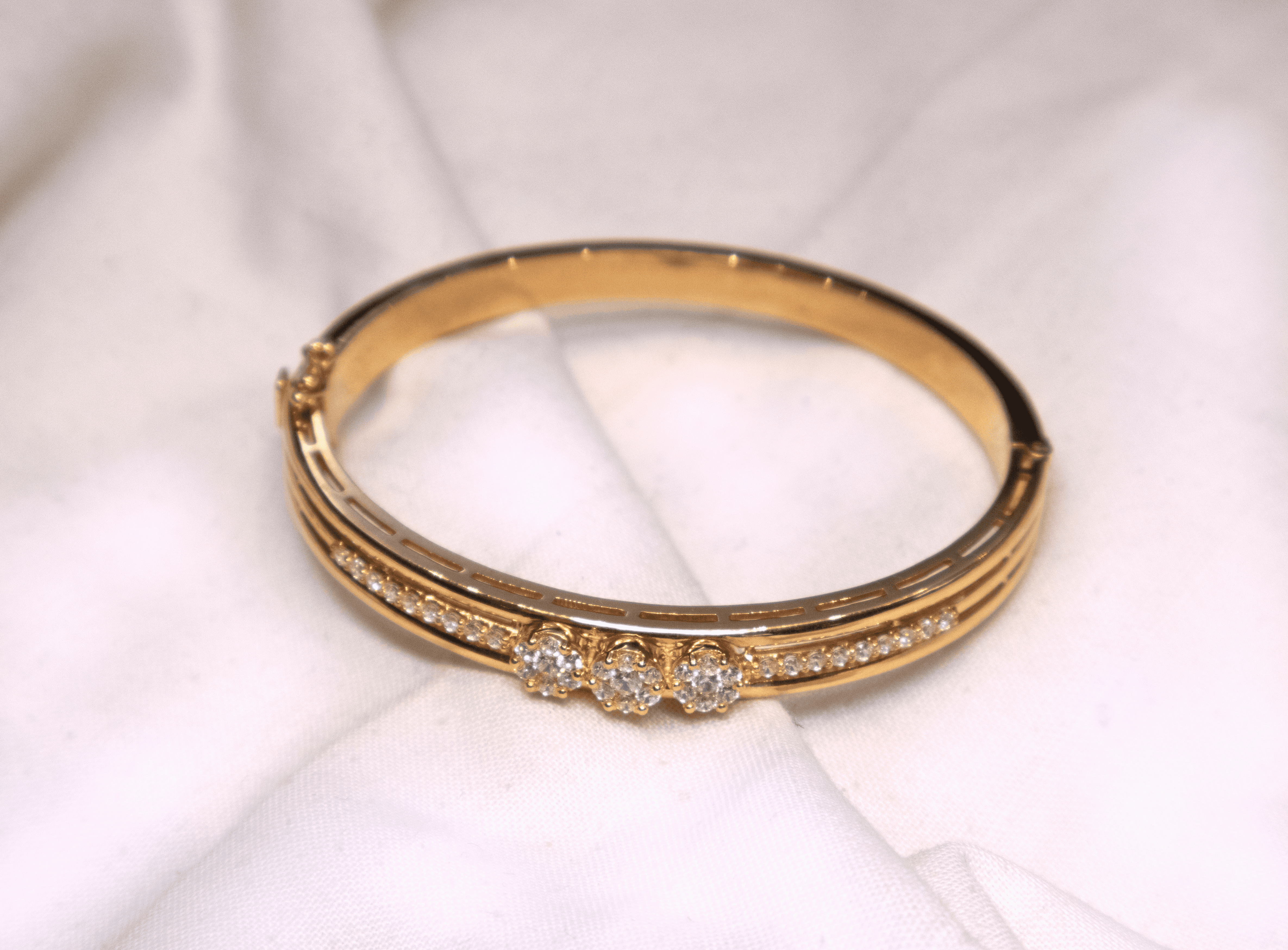 Diamond Hard Bracelet