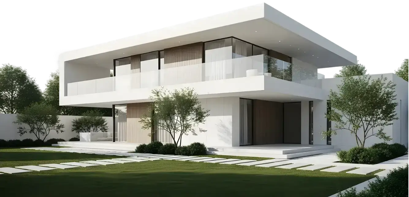 modern sculptural building with curved wooden exterior