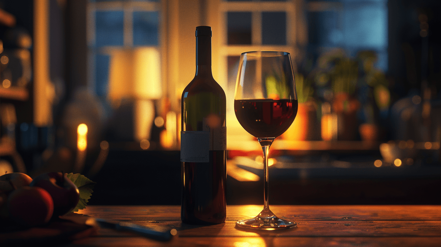 Drinking bottle wine every night