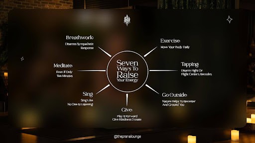 Seven ways to raise your energy