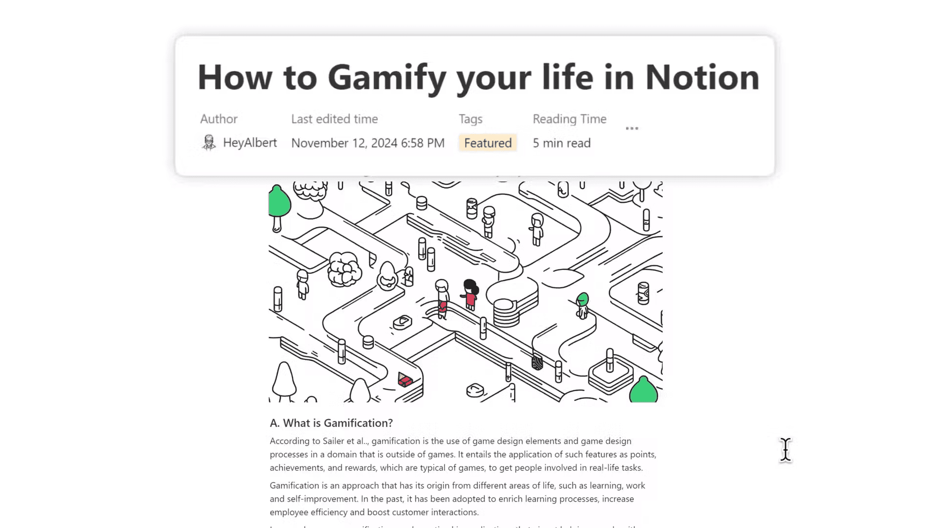 Image of Blog and Subscription Features in Notion Portfolio Website template