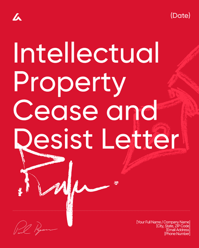 Intellectual Property Cease and Desist Letter