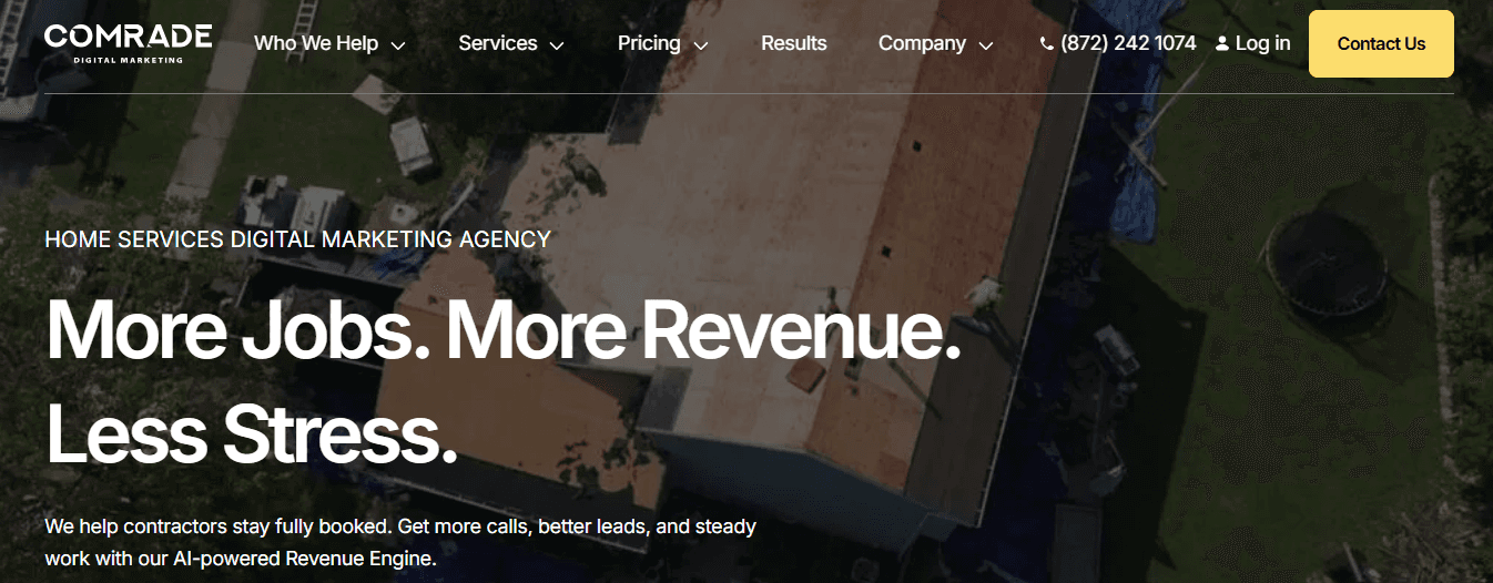 comrade digital marketing - Contractor SEO Agency