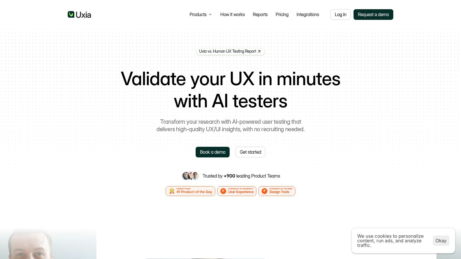 Screenshot from https://www.uxia.app