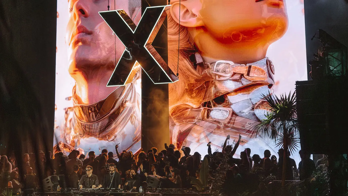 Adriatique X show Ushuaïa Dubai Harbour Experience