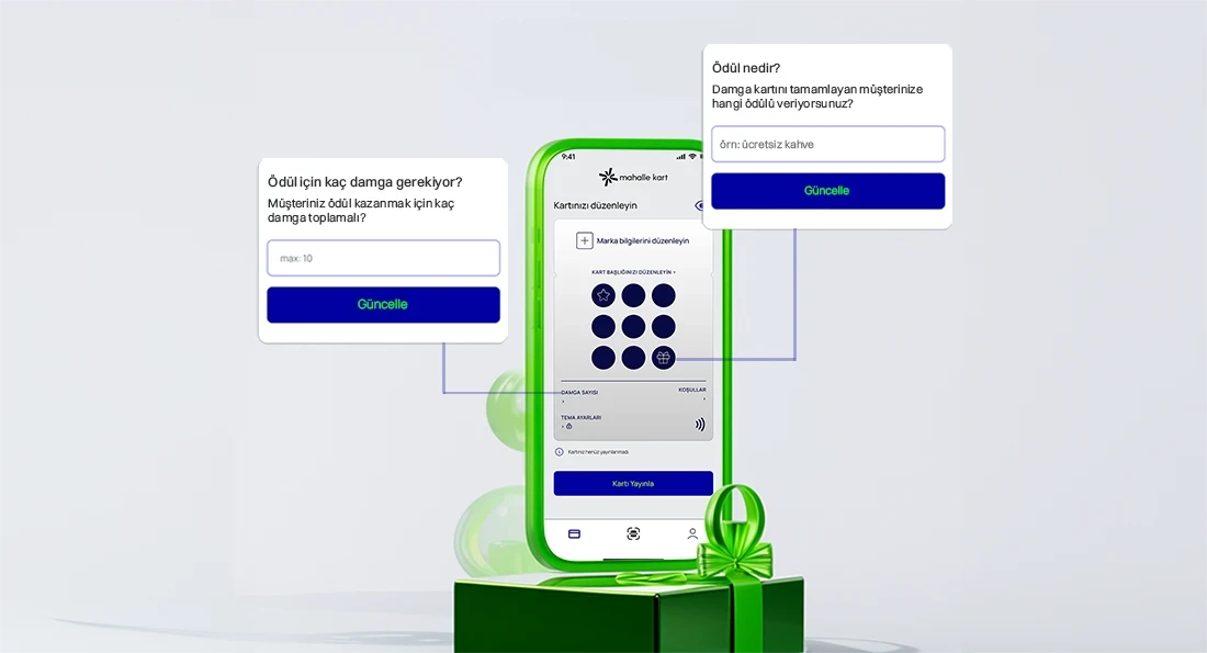 Sadakat kartı uygulaması