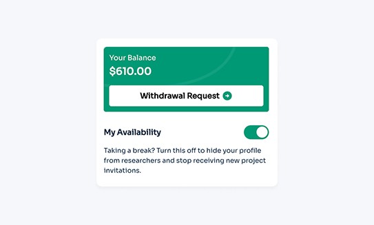 set your availability
