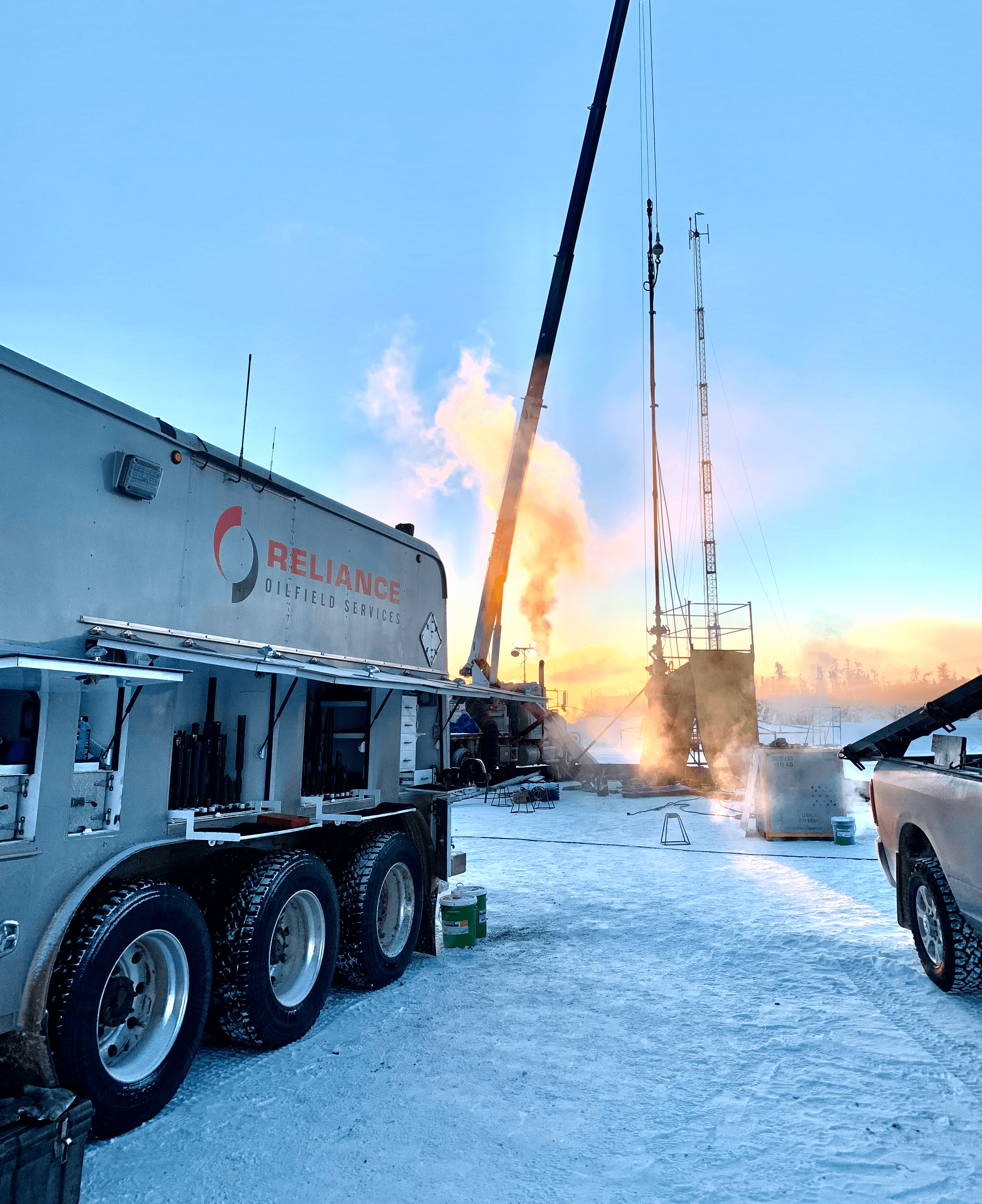 Reliance Oilfield Services Multi-line Wireline Unit
