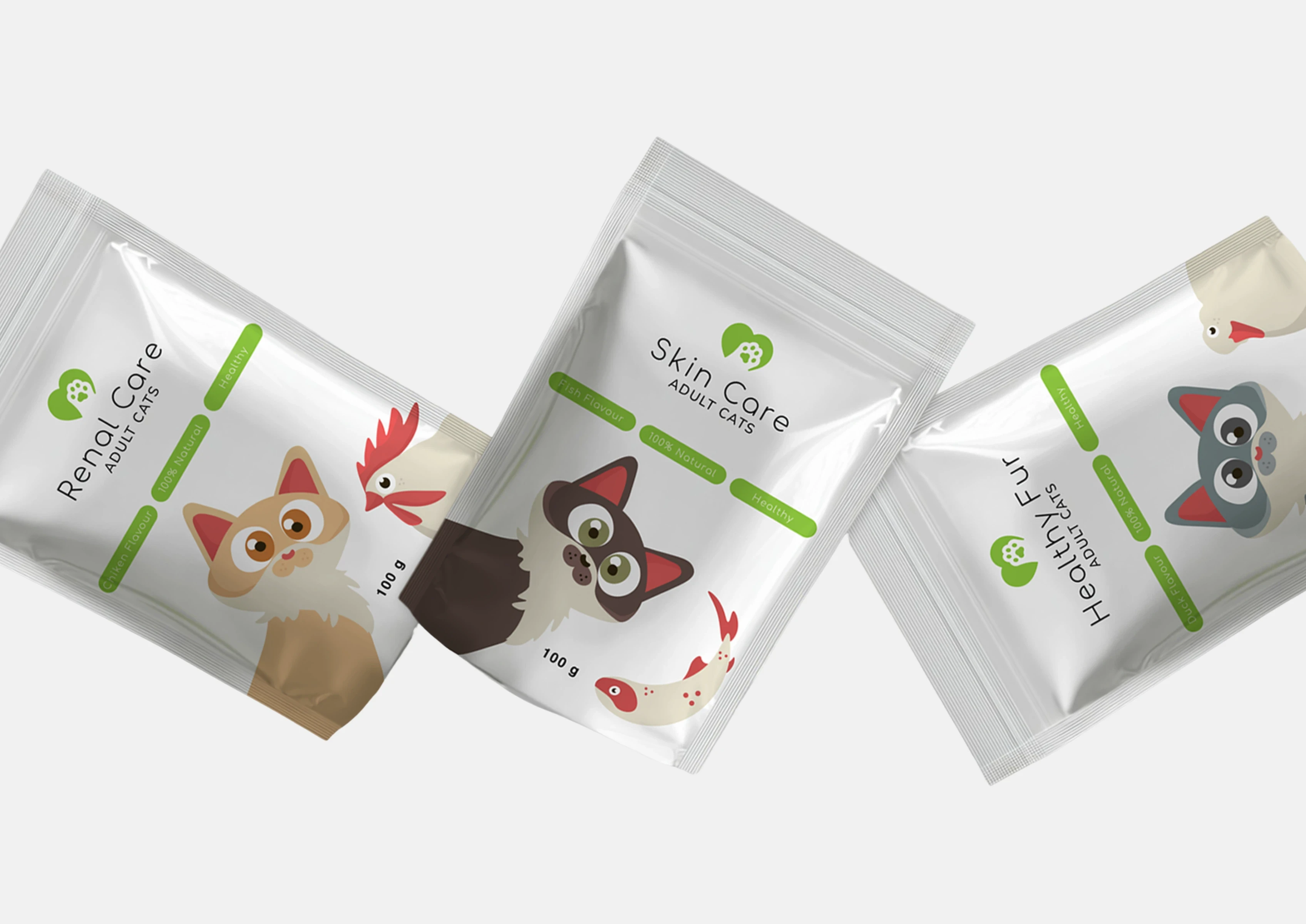 Ambalaj produs de mancare pentru pisici