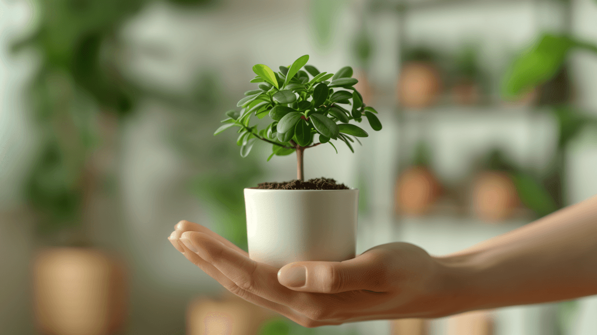 area covered with green leafed plants