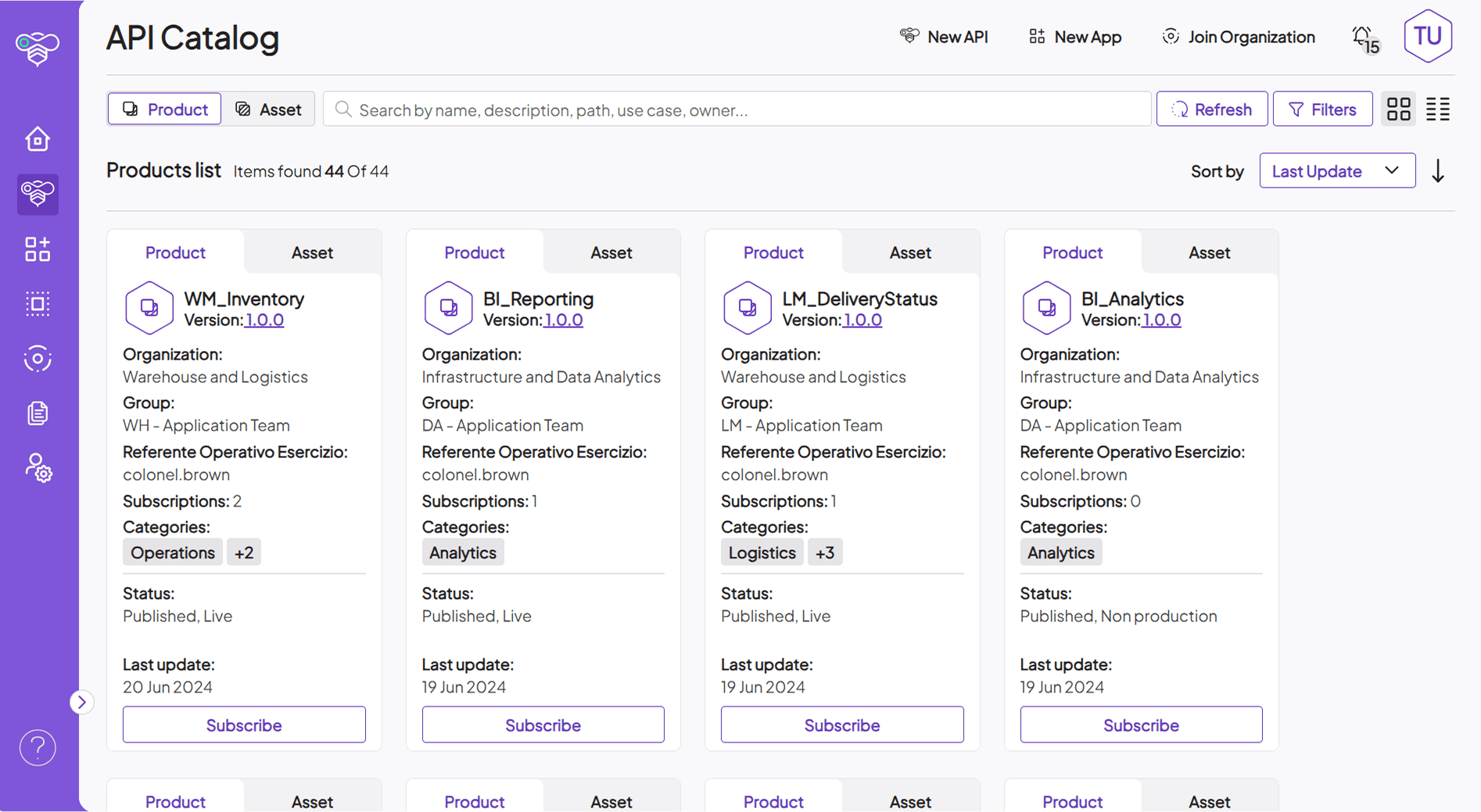 ApiShare API catalog