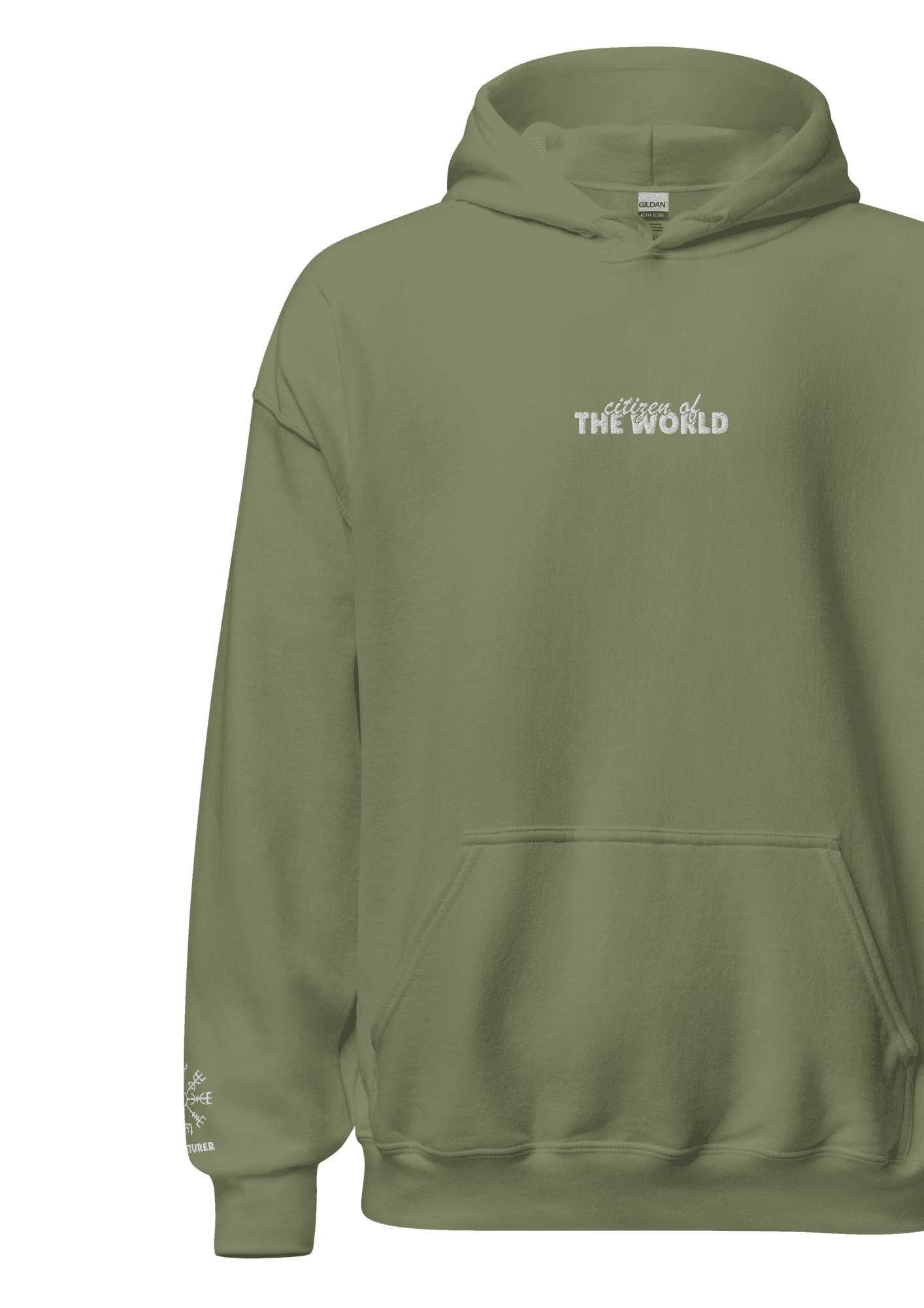 A hand holding a black pen, poised to write or draw on a surface.