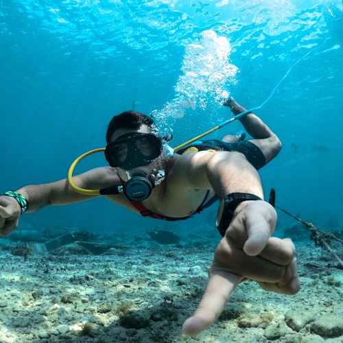 昌卡納布海灘冒險公園:在科蘇梅爾的導覽浮潛冒險票