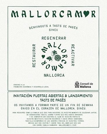 Diseño de Invitacion Mallorcamor