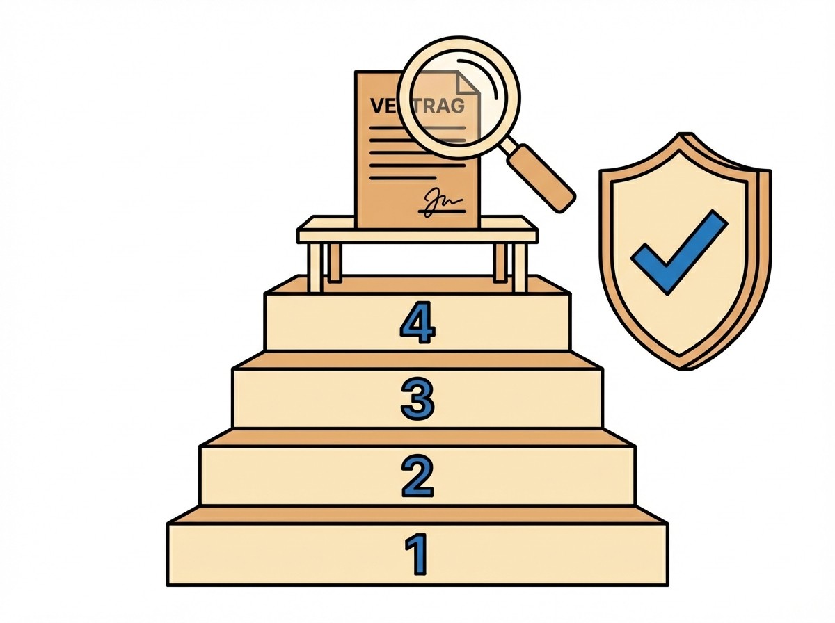 Grafik: Schutzschild, Klemmbrett mit 1.000.000 €, verletzte Person und Geld. Symbolisiert hohen Versicherungsschutz.