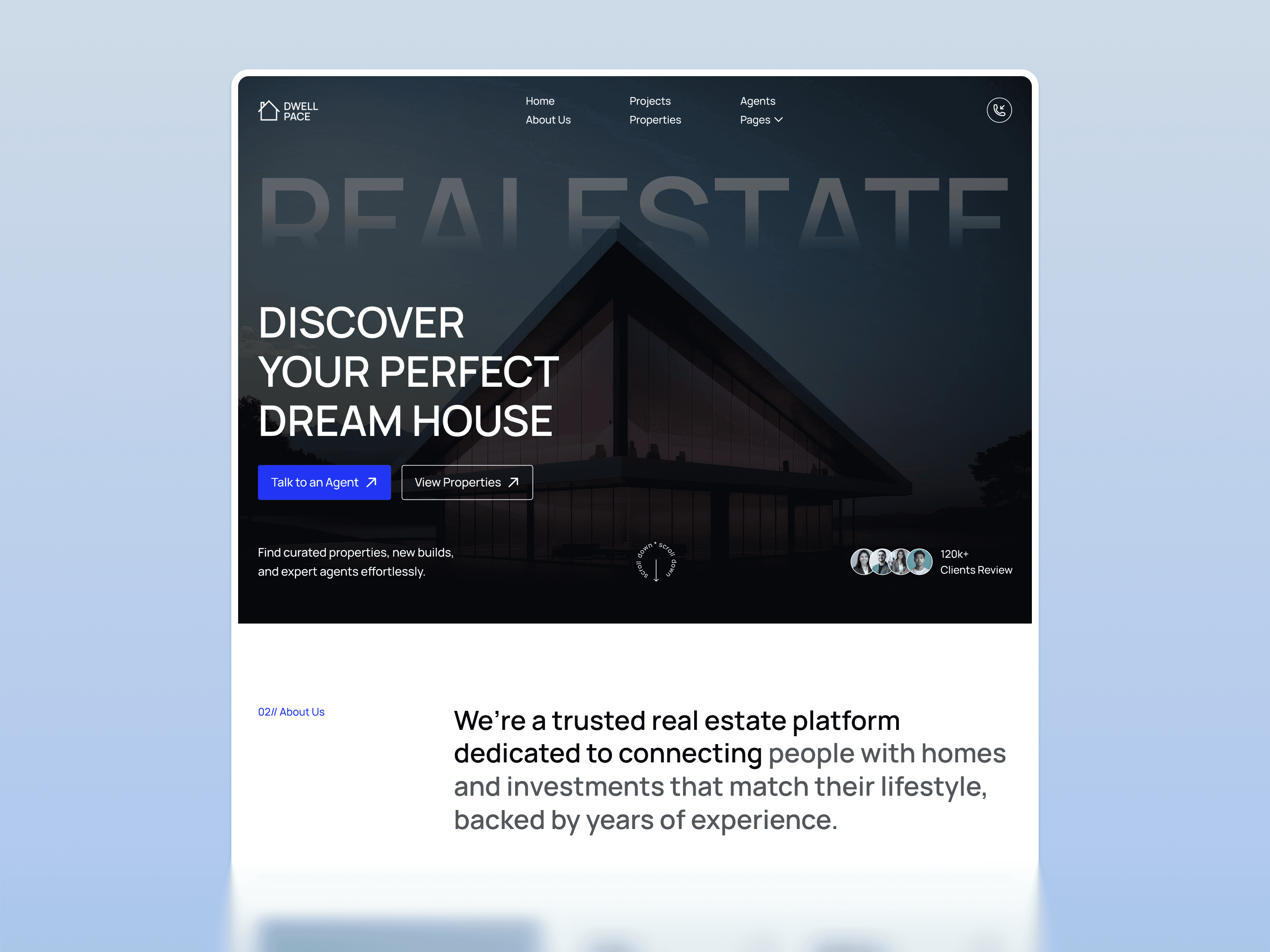 framer real estate template